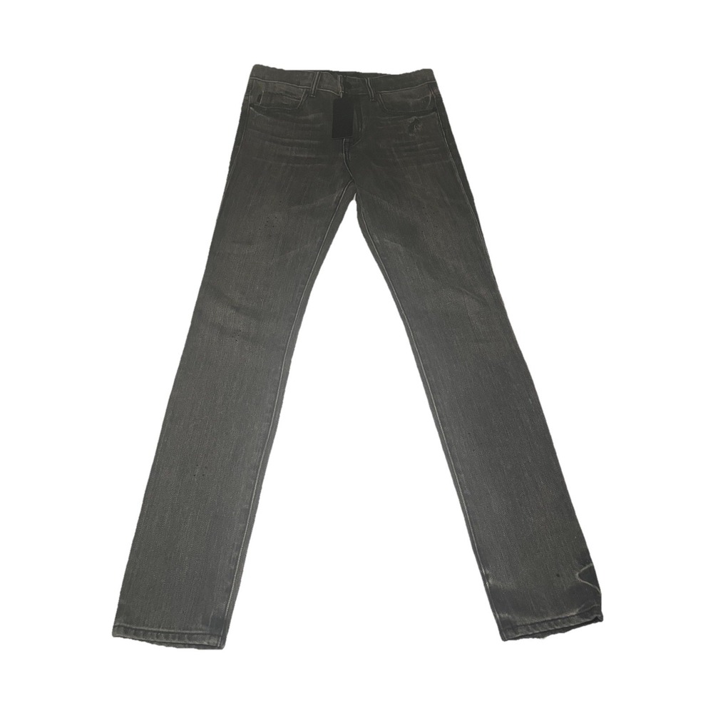 Helmut Lang Ankle Skinny Jeans Women's Size 25 Gray Black Wash NWT MSRP $225